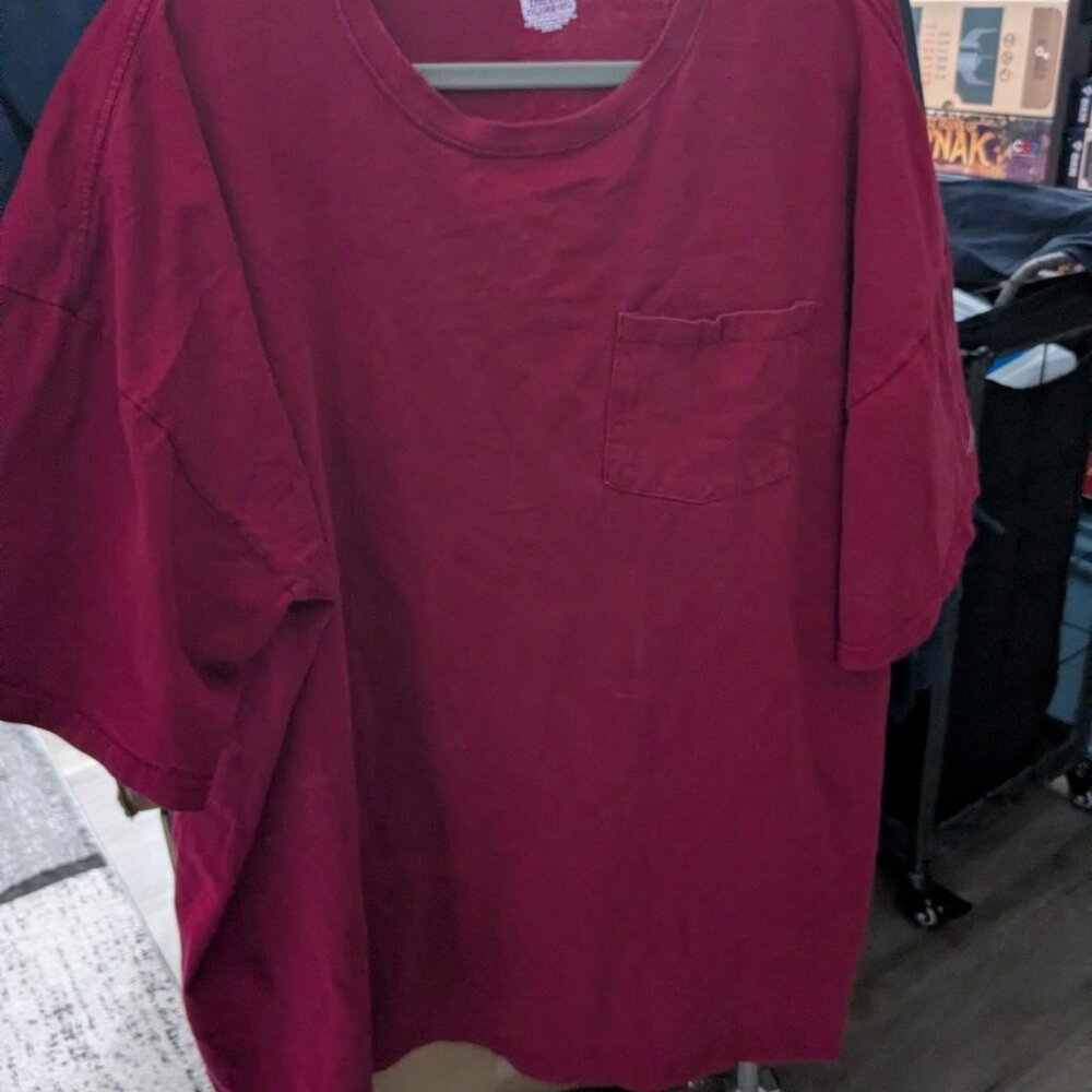 Russell Athletic Red Pocket Tee 3X